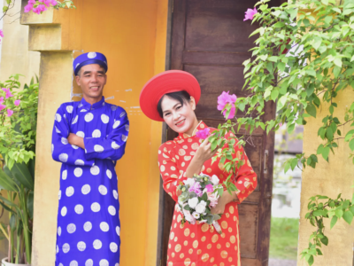 Ảnh cưới của Trần Văn Tân và Trần Thị Nga