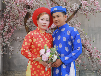 Ảnh cưới của Nguyễn Trường Duy và Mai Thị Ngọc Quyên