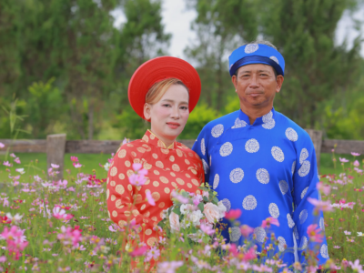 Ảnh cưới của Phan Ngọc Dương và Trần Thị Minh Tâm