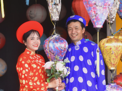 Ảnh cưới của Chu Huy Lưu và Cao Thị Lý