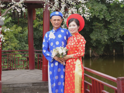 Ảnh cưới của Lê Hải Hưng và Hồ Thị Hường