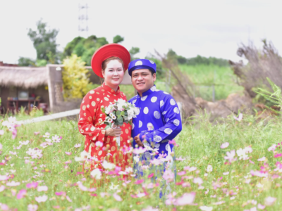 Ảnh cưới của Phạm Tấn Đại và Ái Dinh Dinh